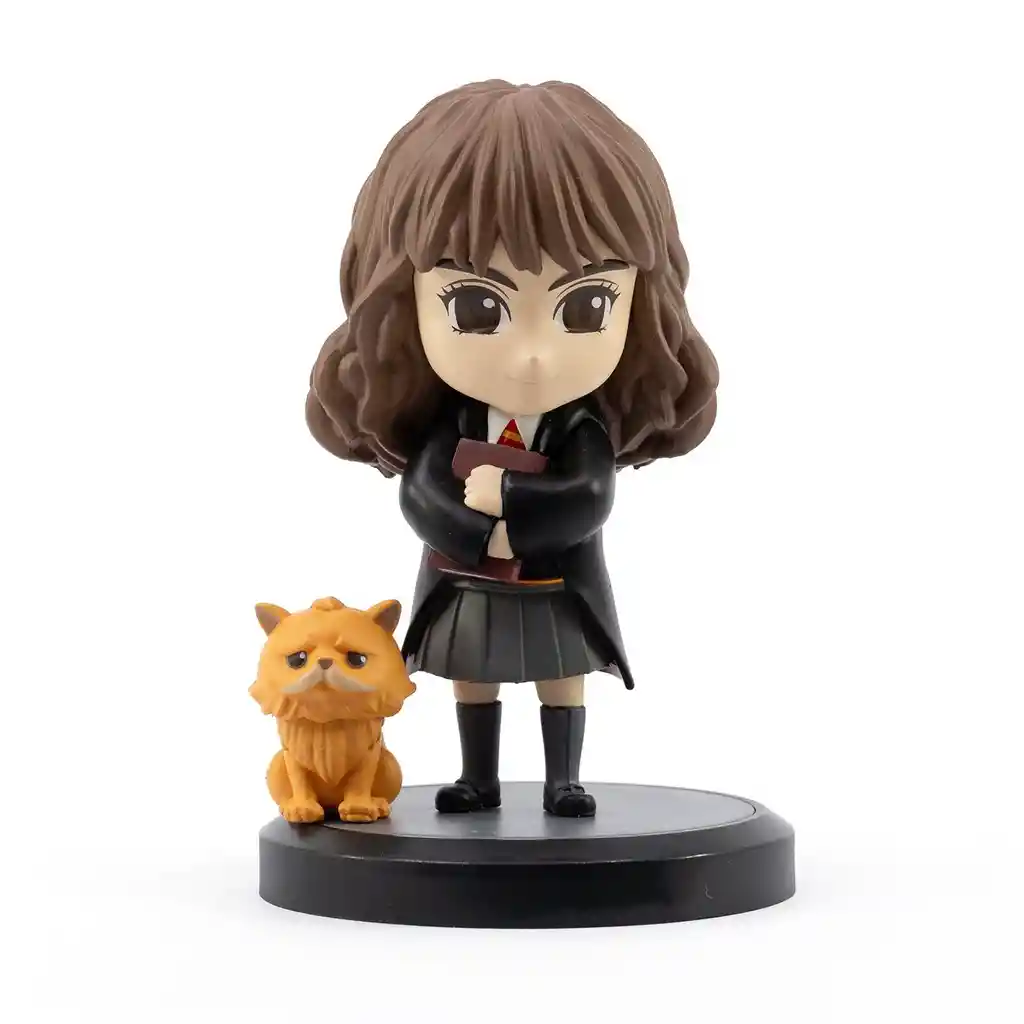 Figura Coleccionable Hermione Con Crookshanks Gato Harry Potter