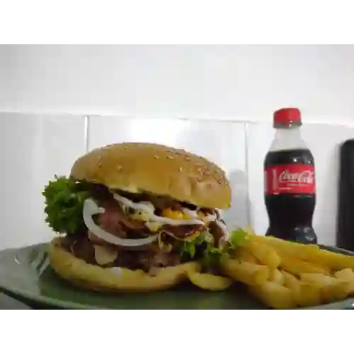 Combo Hamburguesa Valhalla Doble