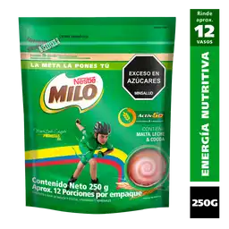 Bebida en polvo MILO x 250g
