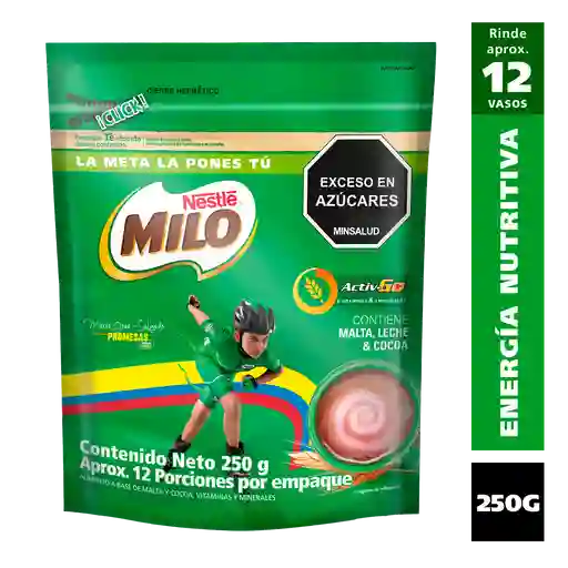Bebida en polvo MILO x 250g