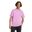 Adidas Camiseta Manga Corta Lifestyle Hombre Morado Talla M