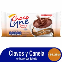 Choco Lyne Chocolate de Mesa con Clavos y Canela en Barra