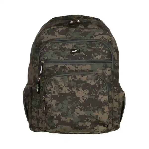 Lugano Morral Camuflado Pixeles Verde XM202102