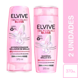 Combo Shampoo Elvive Glyco + Elvive Acondicionador