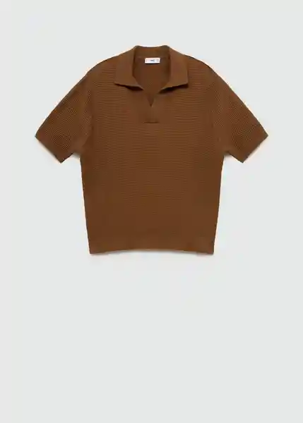 Polo Classy Coffee Talla XL Hombre Mango