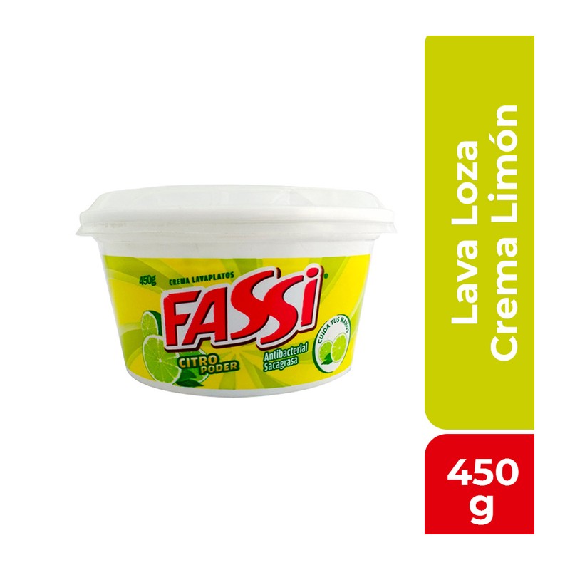 Fassi Lavaloza Citropoder Limón 450 g