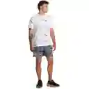 Under Armour Camiseta Run Like Tee Hombre Blanco MD 1379301-100