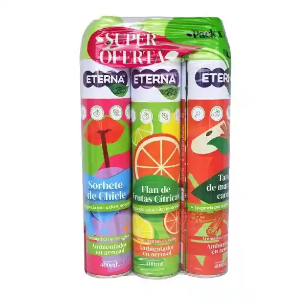 Eterna Pack Ambientador Aerosol Mix 418009099