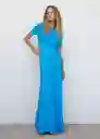 Jersey Blue Azul Talla L Mujer Mango