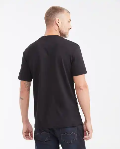 Camiseta Manga Corta Water Repelent Negro Sombrio T M Chevignon