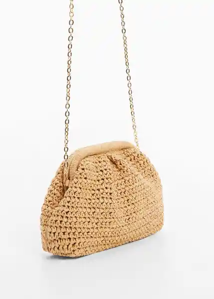 Bolso P Amalfi Beige Talla 99 Mujer Mango