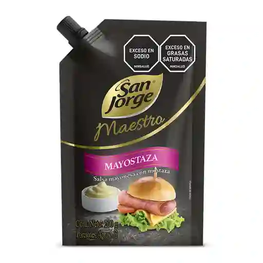 Salsa Mayostaza San Jorge Maestro Doypack x 200gr