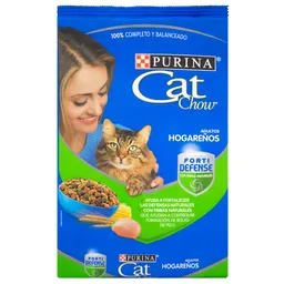 Cat Chow Alimento para Gato Adulto Hogareños Forti Defense