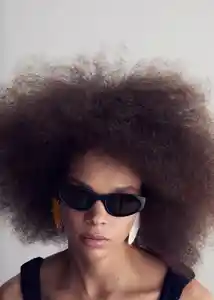 Gafas de Sol Maisel Negro Mujer Mango