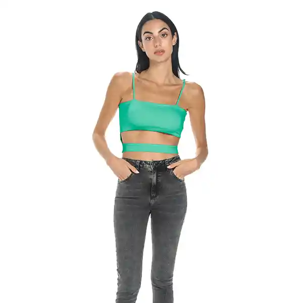 Top Beverly Verde Talla S