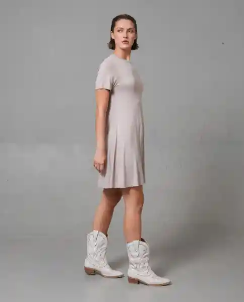 Vestido Mujer Beige Talla M 270G000_BEI161406 Rifle