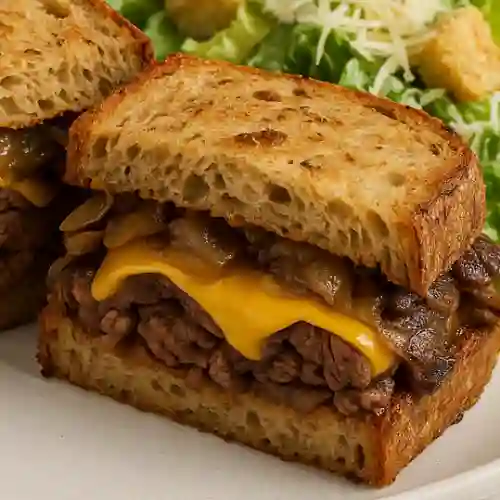 Sánd Philly Cheese Steak + Acompañamient