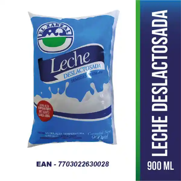 El Zarzal Leche Semidescremada Deslactosada