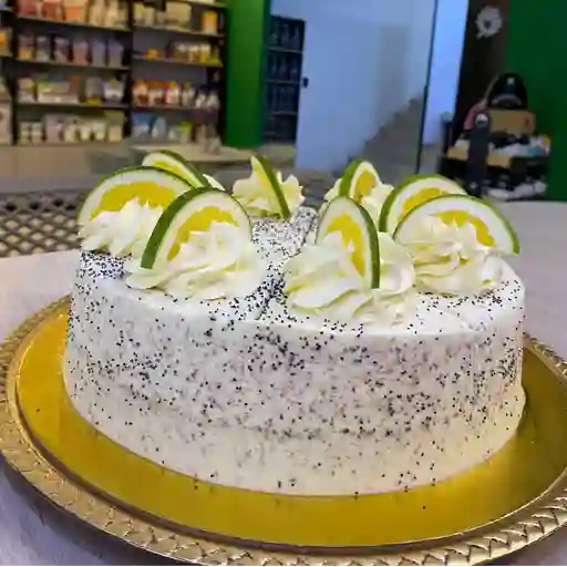 Porción torta de naranja