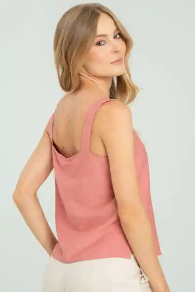 Blusa Gler Color Rojo Carnauba Talla S Ragged