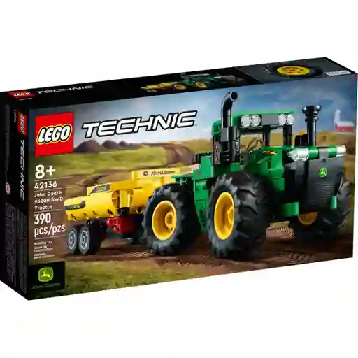 Set Construcción John Deere 9620R 4WD Tractor Lego