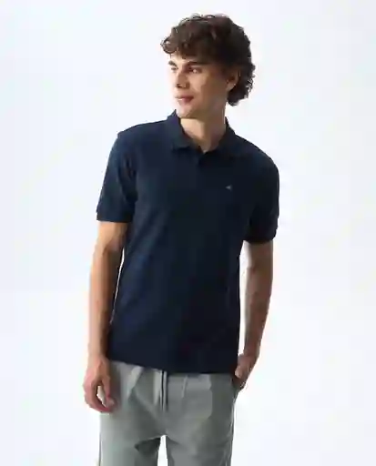 Camiseta Hombre Azul Talla M 801G006_AZU194024 Americanino