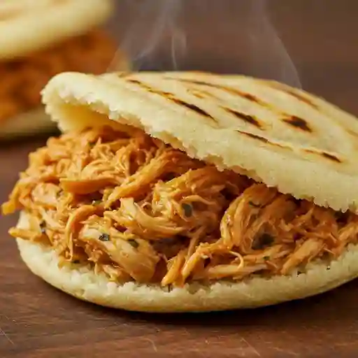 Arepa con pollo