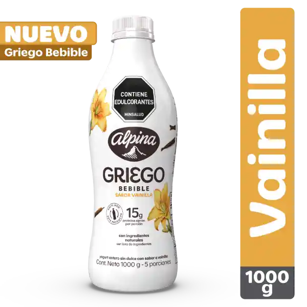 Griego Bebible Vainilla