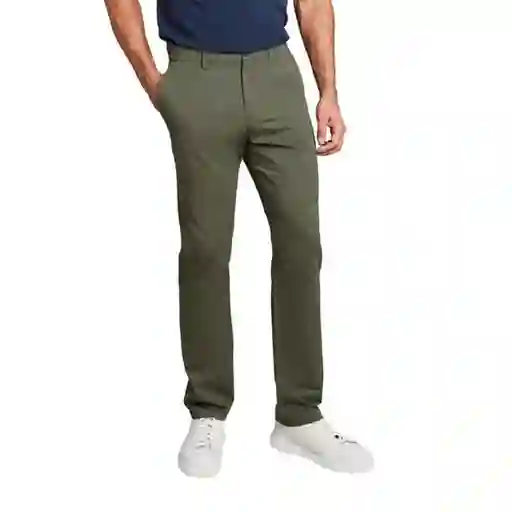 English Laundry Pantalón Casual Para Hombre Color Oliva