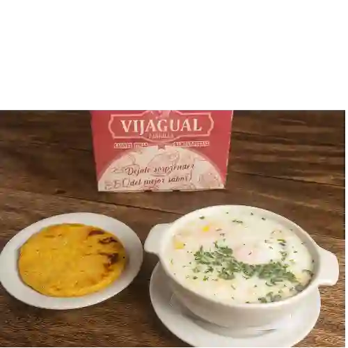 Caldo con Huevo