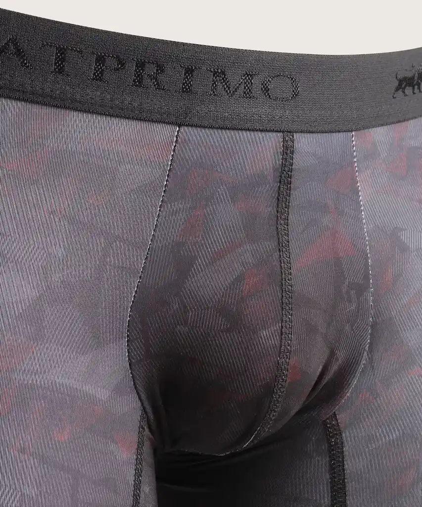 Boxer Medio Microfibra Estampado Paquete X2