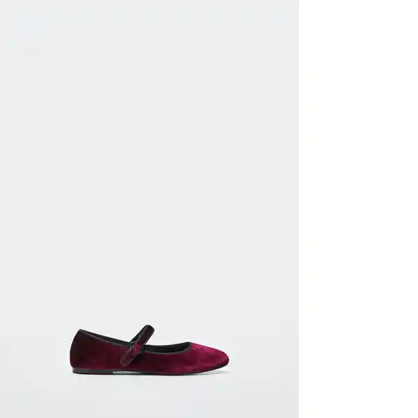 Zapato Judit Burdeos Talla 31 Niñas Mango