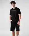 Camiseta Hombre Negro Talla S 842G027_NEG194004 Americanino