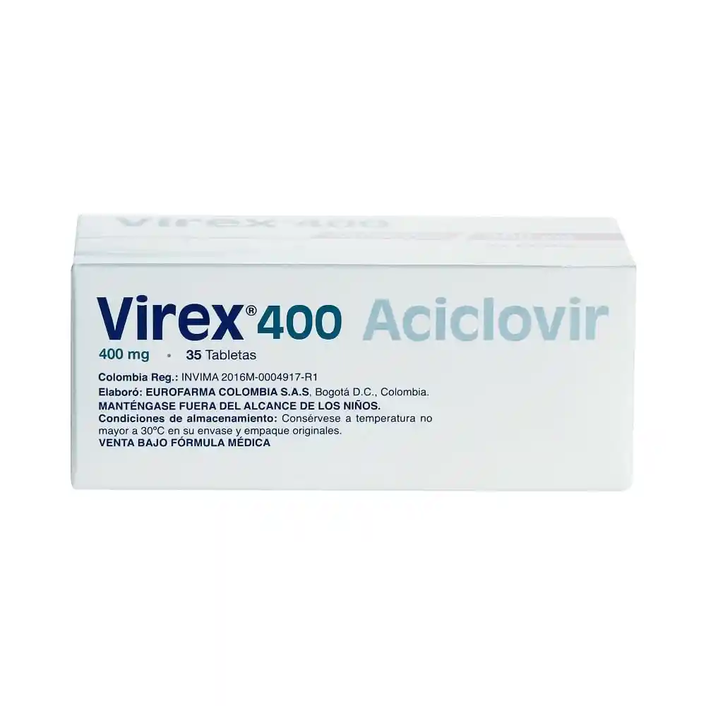 Virex Antiviral en Tabletas