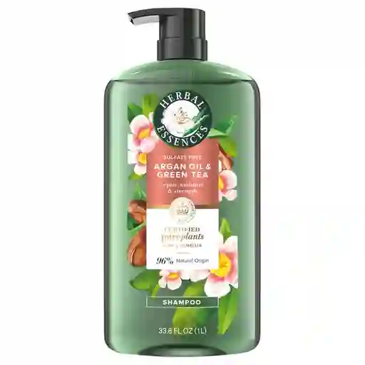Herbal Essences Shampoo Con Aceite de Argán y Té Verde