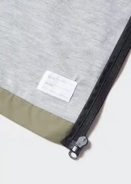 Abrigo Parka Guille Khaki Talla 09 Niños Mango