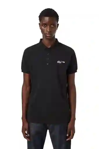 Diesel Camiseta Polo T-Weet-B2 Negro Talla XL