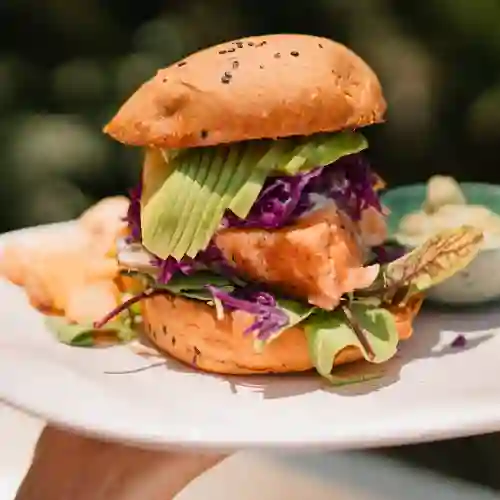 Salmón Burger