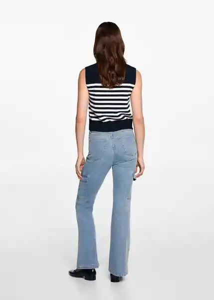 Jean Flarecar Tejano Medio Talla 19 Niños Mango
