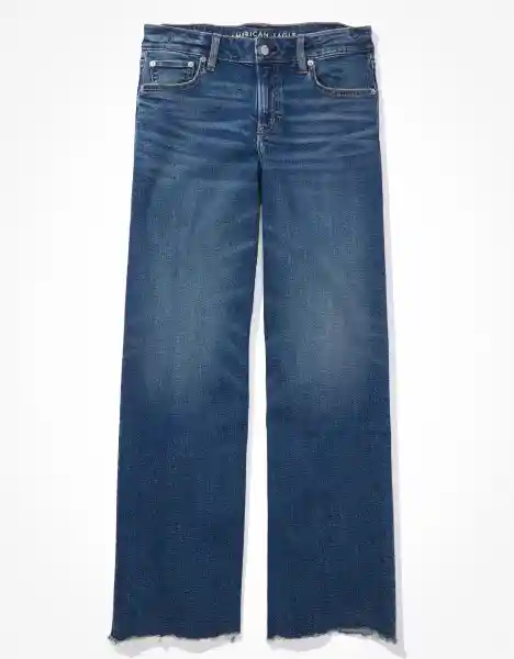 Jean Denim Fashion Mujer Azul Talla 8 American Eagle