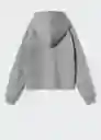 Sudadera Semilio Gris Medio Vigore Talla 14 Niñas Mango