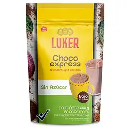 Luker Bebida Polvo Chocoexpress Sin Azúcar