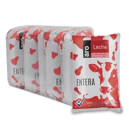 Aro Pack de Leche Entera Uat Uht