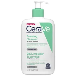 CeraVe Gel Limpiador Espumoso sin Perfume