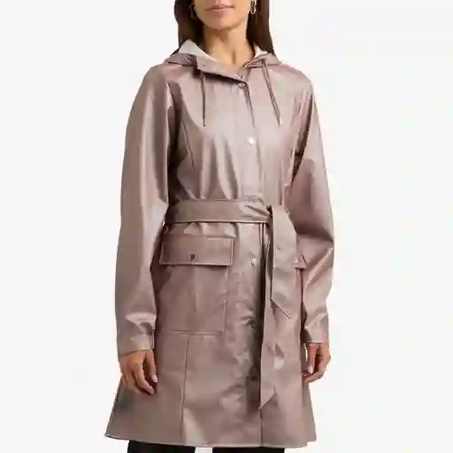 Rains Chaqueta Impermeable Para Mujer Curve Lila M