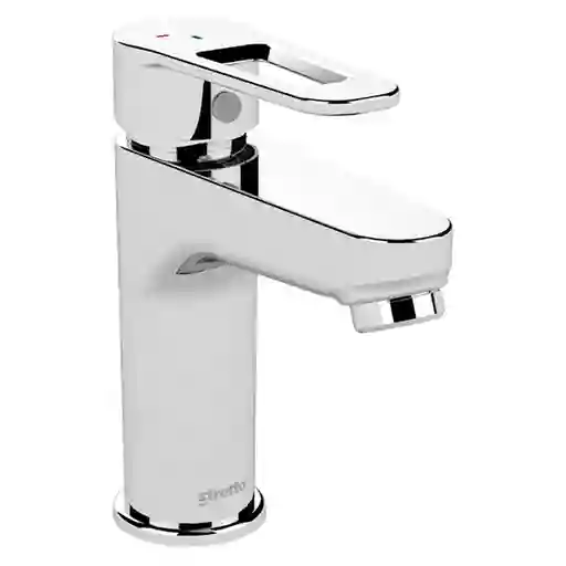 Stretto Grifería Monomando Lavamanos Verona Cromo