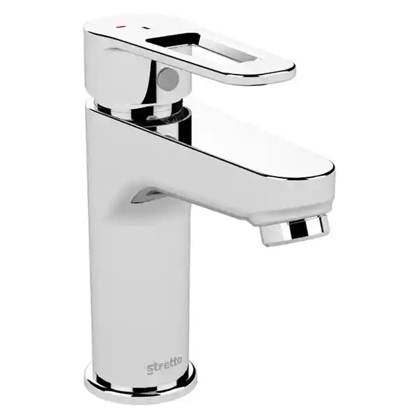 Stretto Grifería Monomando Lavamanos Verona Cromo