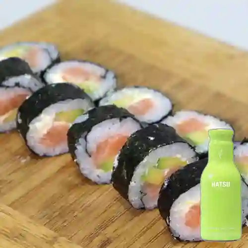 Combo Maki Philadelphia + Hatsu Verde 400 ml
