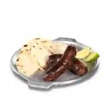 Morcilla con Arepa Libra