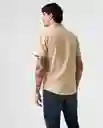 Camisa Hombre Beige Talla M 812G001_BEI161010 Americanino